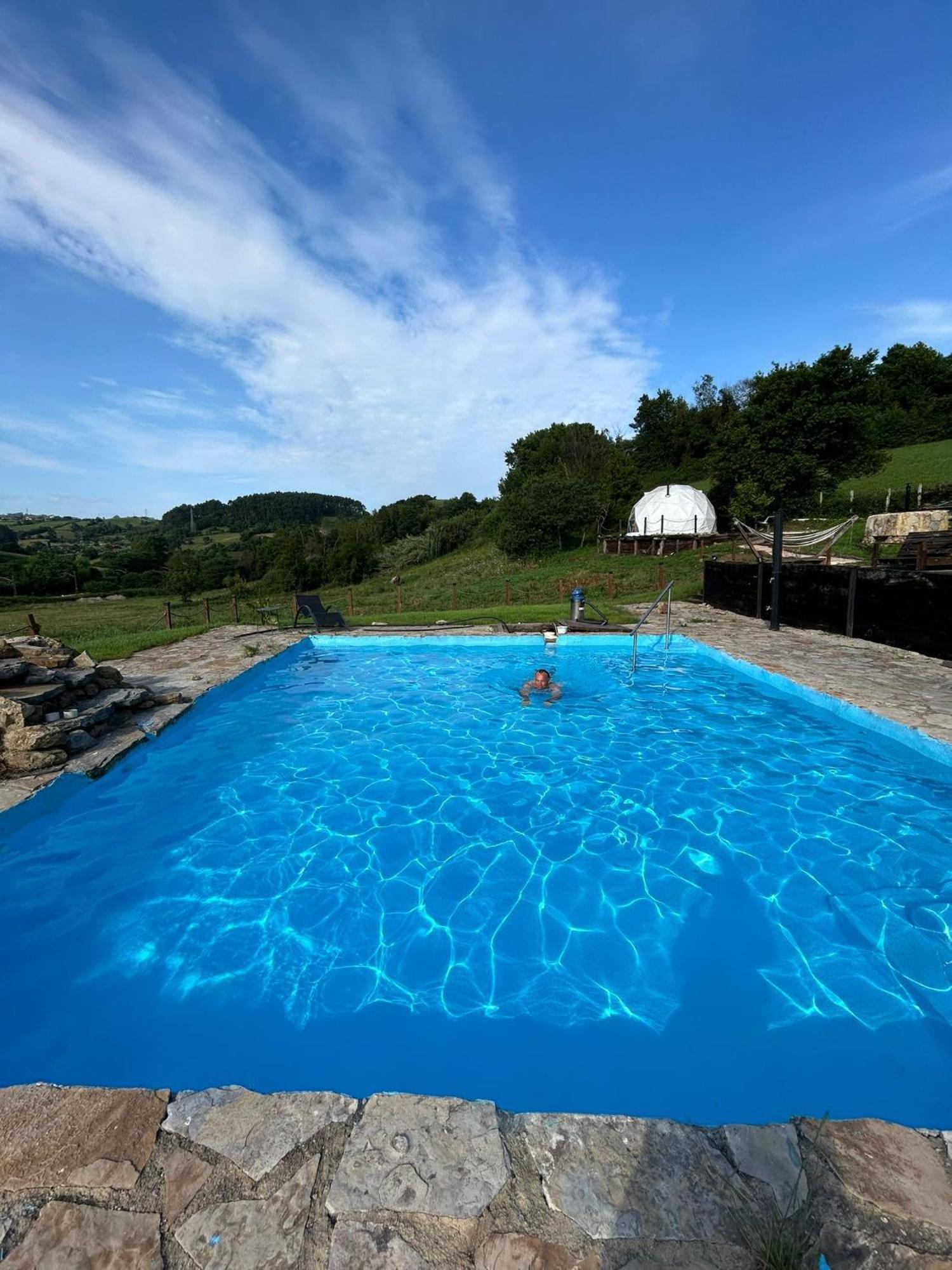 ホテル Glamping Quintana ヒホン エクステリア 写真