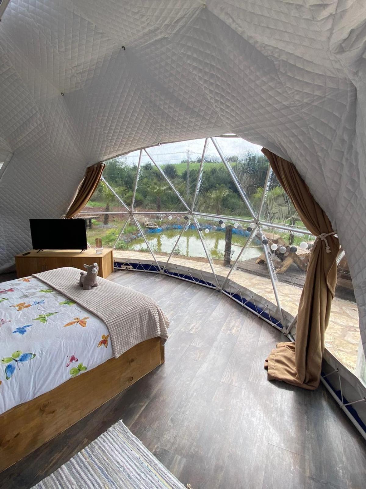 ホテル Glamping Quintana ヒホン エクステリア 写真