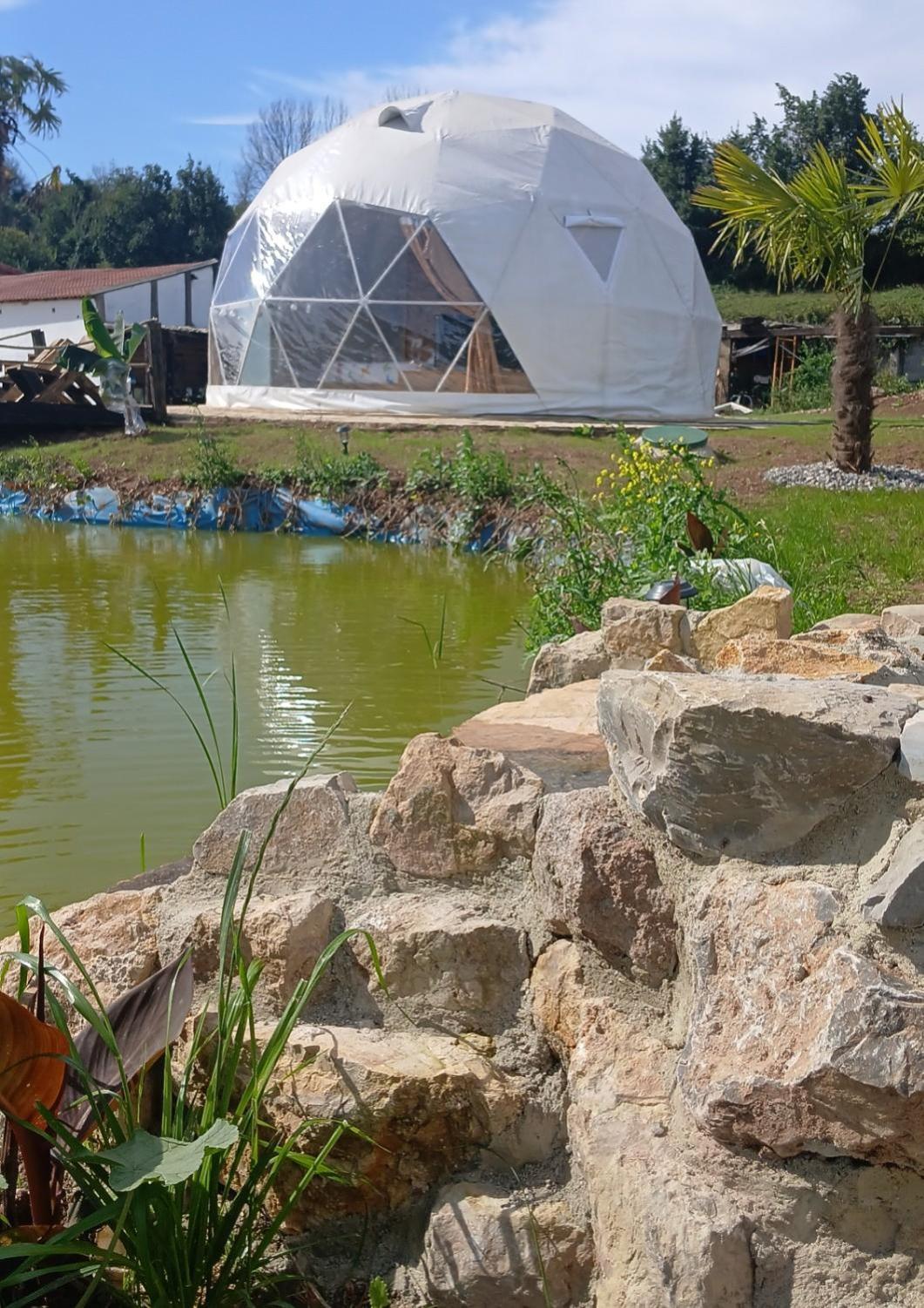 ホテル Glamping Quintana ヒホン エクステリア 写真