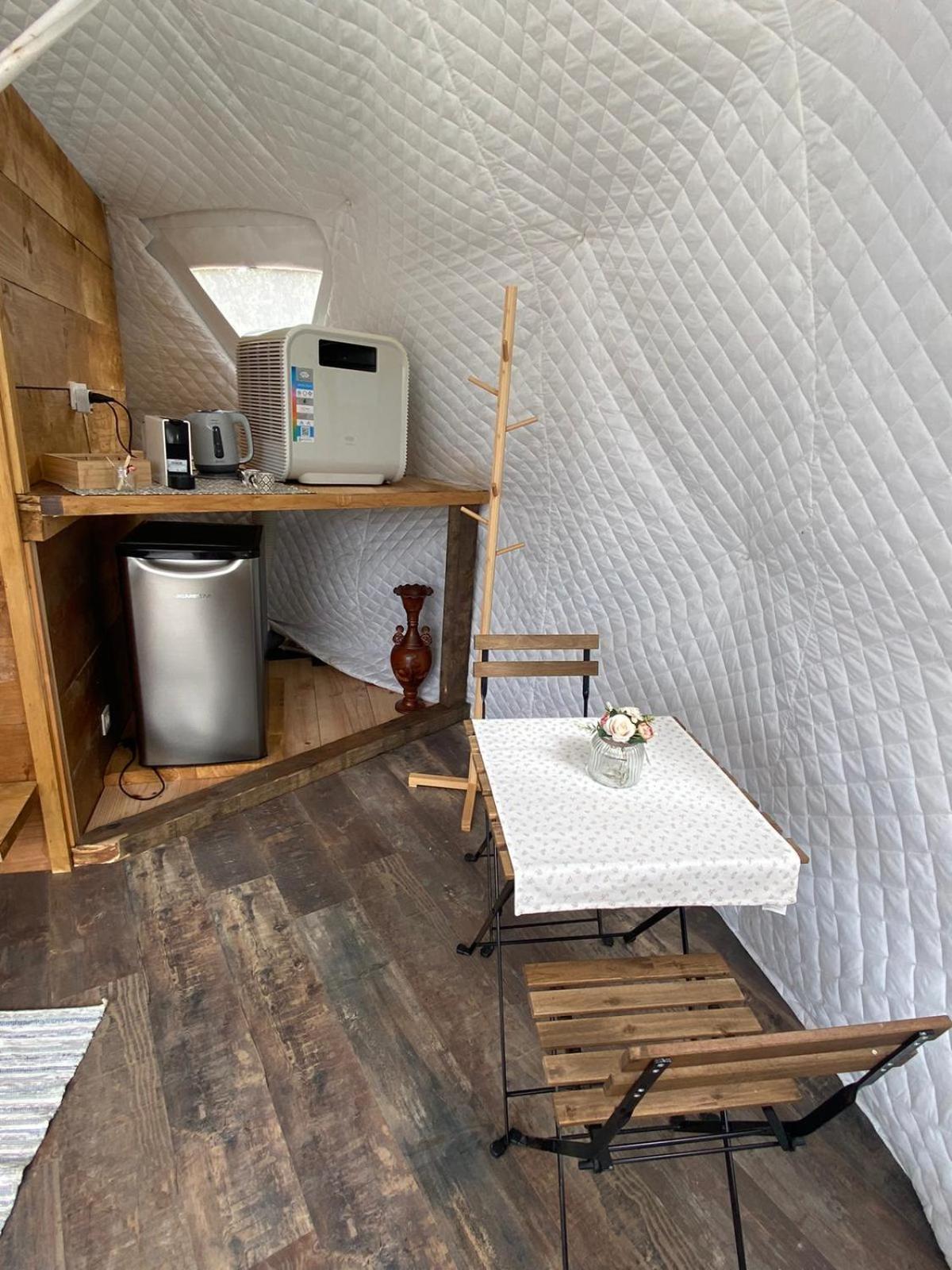 ホテル Glamping Quintana ヒホン エクステリア 写真